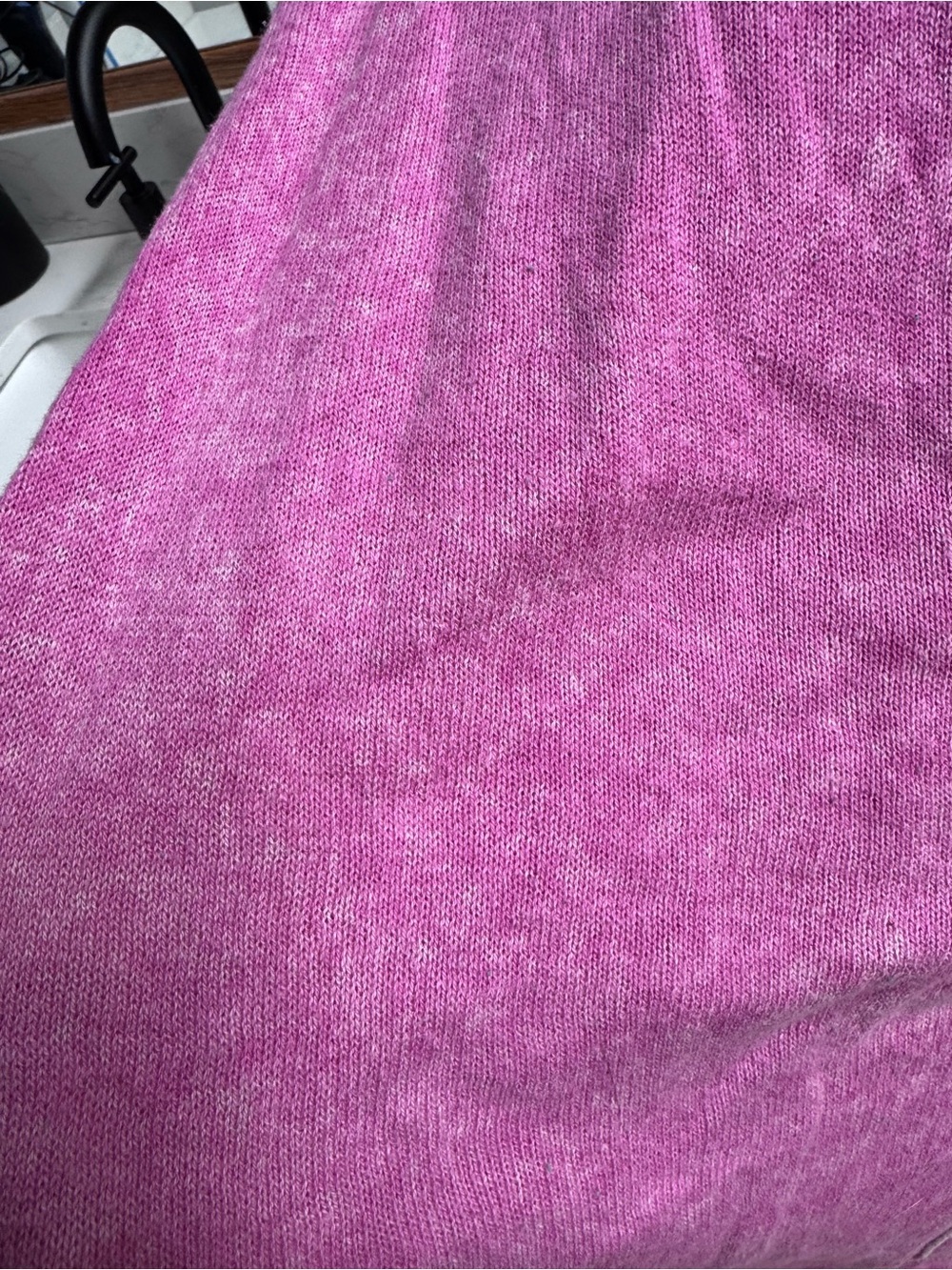 Sundance Pink Short-Sleeve Scoop Neck Tee with Contrast Trim - Picture 5 of 5